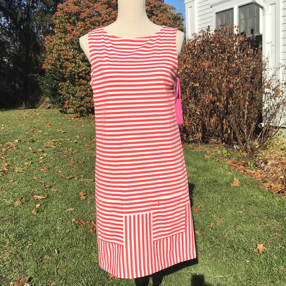 NWT Isaac Mizrahi Striped Dress
